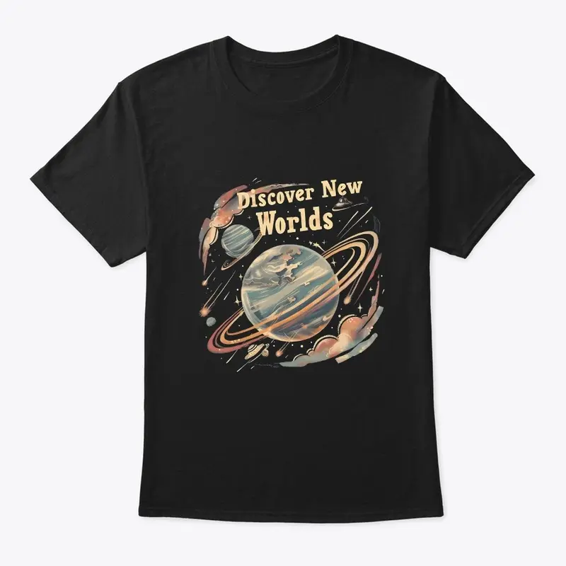 Vintage Retro Planets 