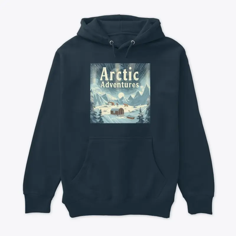 Vintage Retro Arctic Adventure 