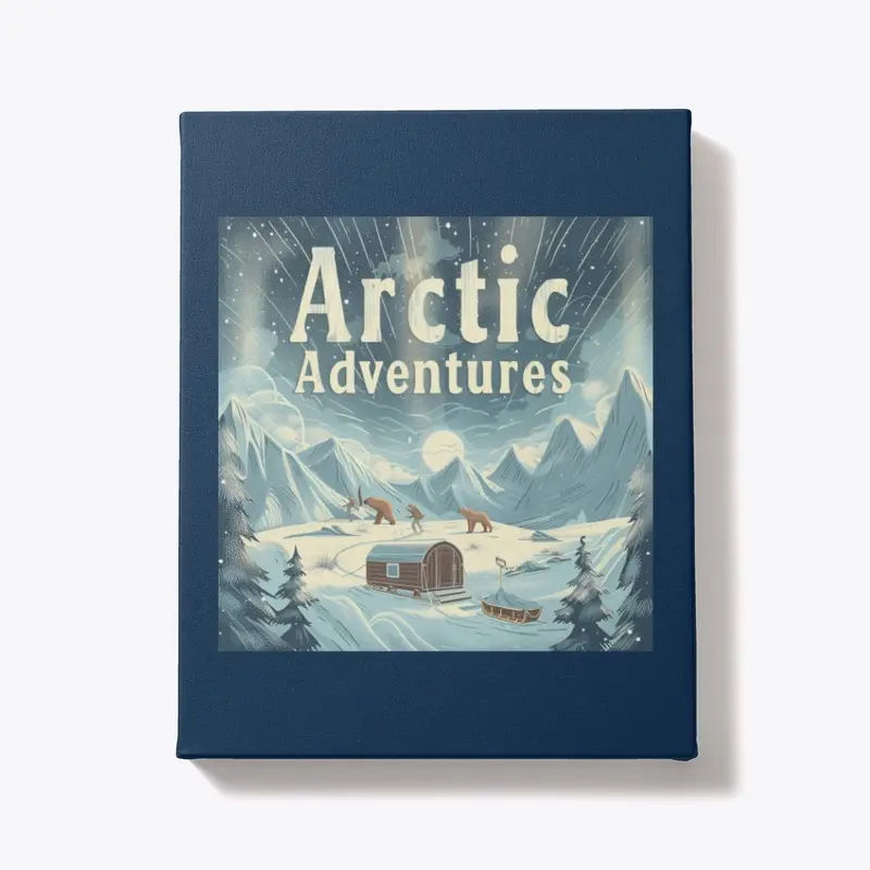 Vintage Retro Arctic Adventure 