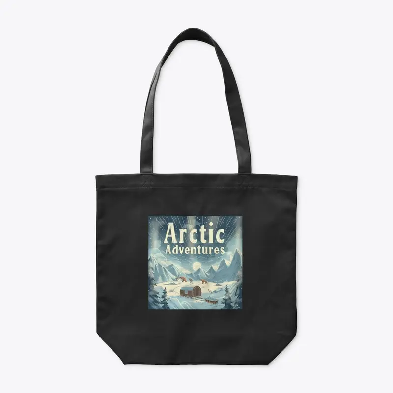 Vintage Retro Arctic Adventure 