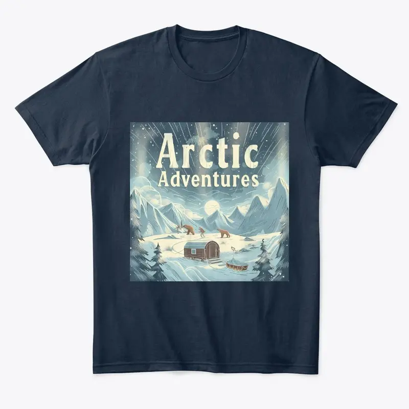 Vintage Retro Arctic Adventure 